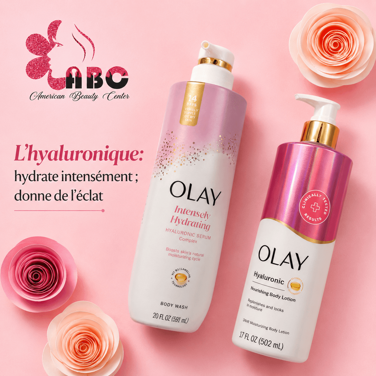 Olay Intensely Hydrating Hyaluronic Serum Complex Body Wash - miniature 2
