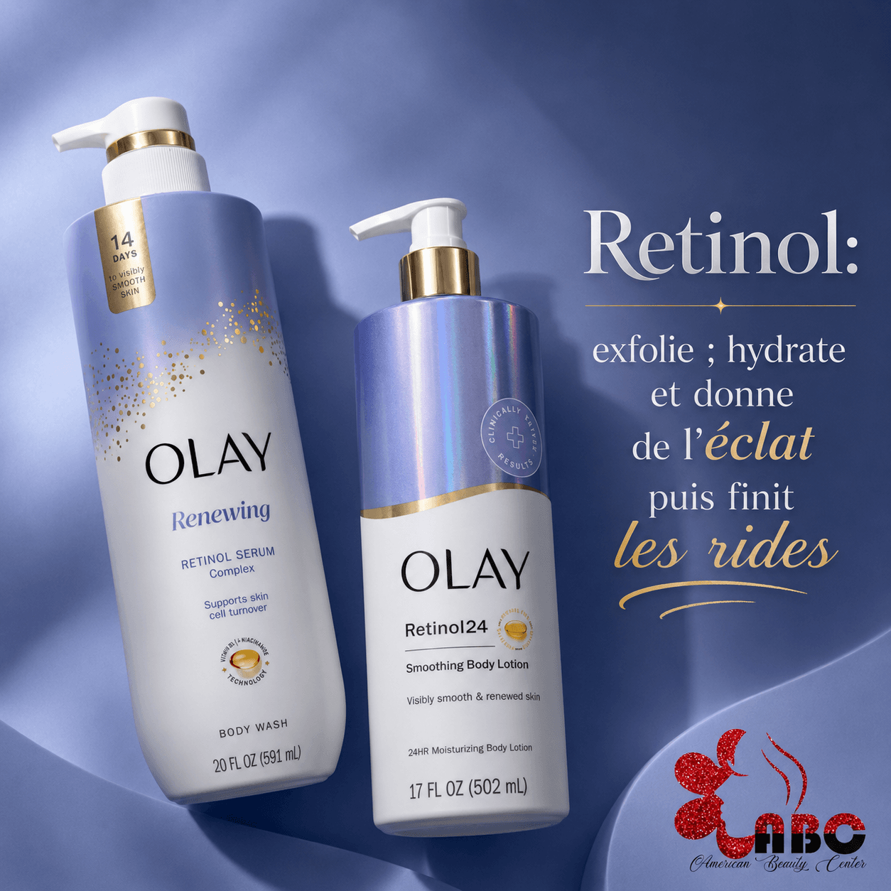 Olay Renewing Retinol Serum Complex Body Wash - miniature 2