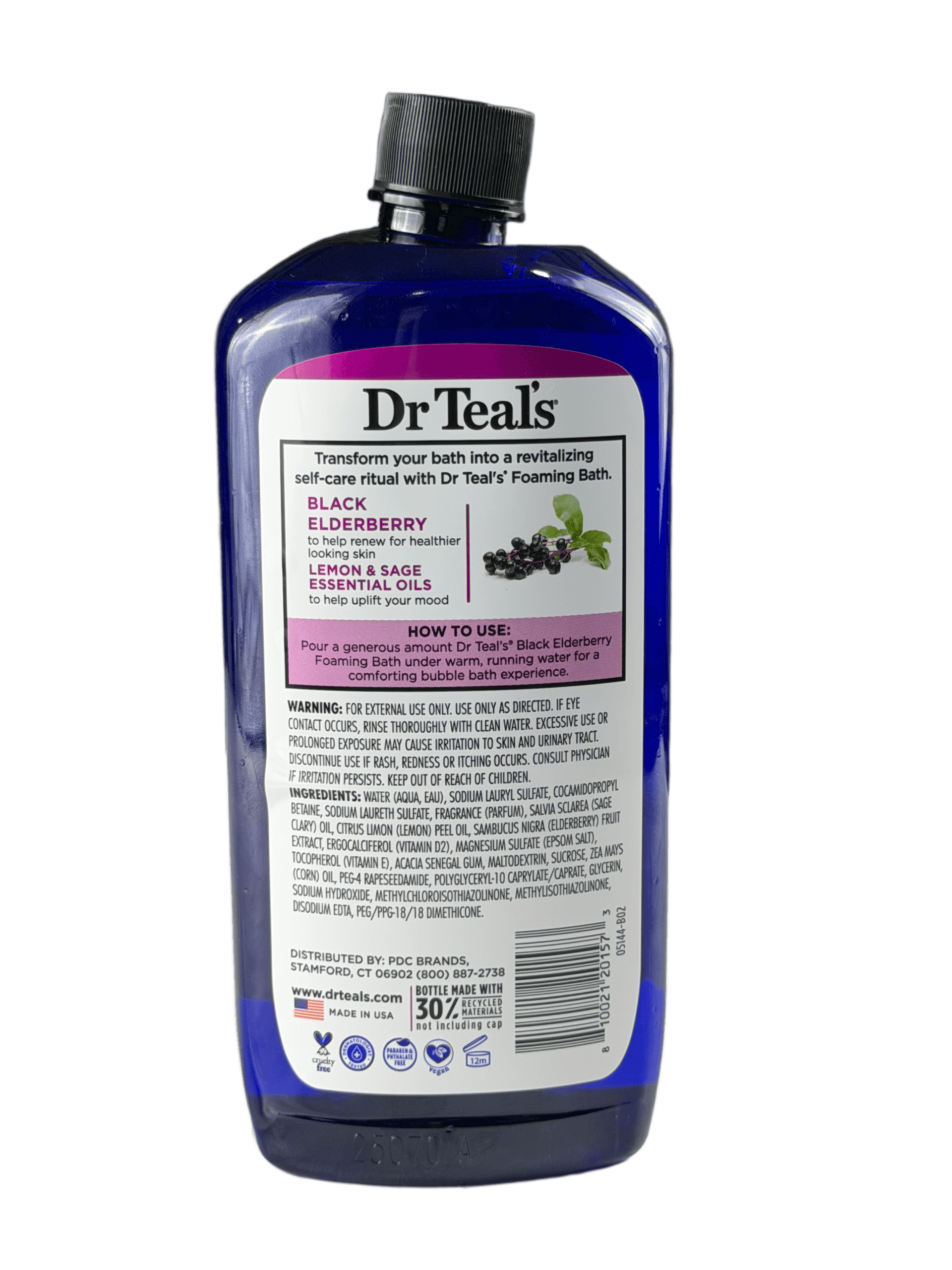 Bain Moussant — Sureau Noir & Vitamine D - miniature 1