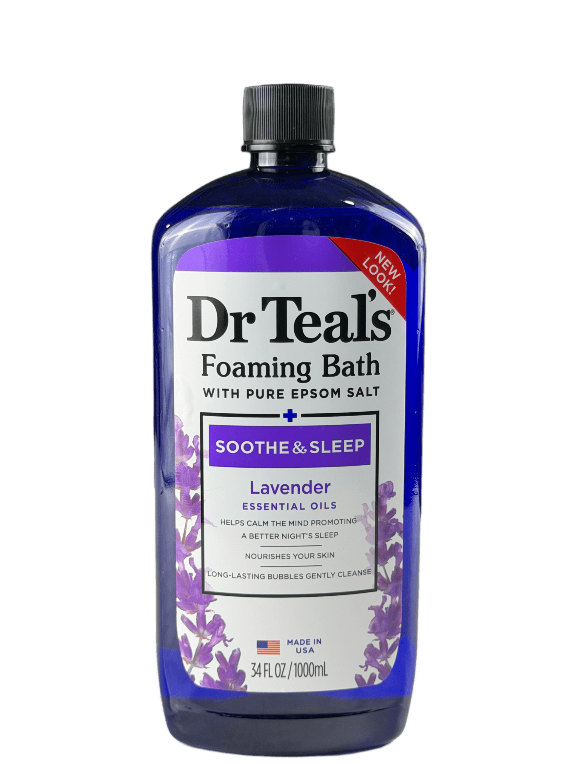 Bain Moussant au Pur Sel d'Epsom — Apaisement & Sommeil à la Lavande