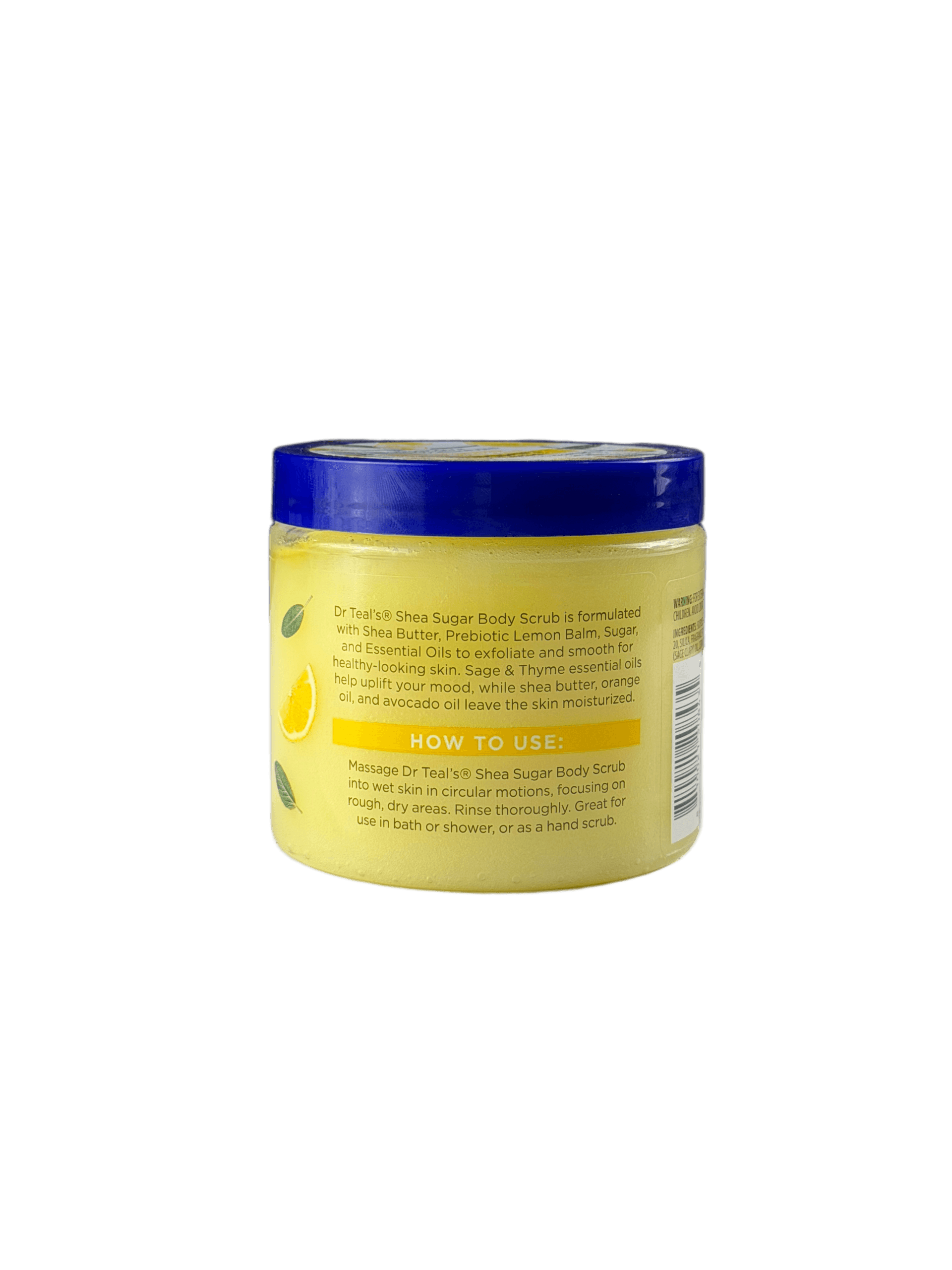 Gommage au Sucre et Karité — Mélisse Prébiotique & Huiles Essentielles - miniature 2