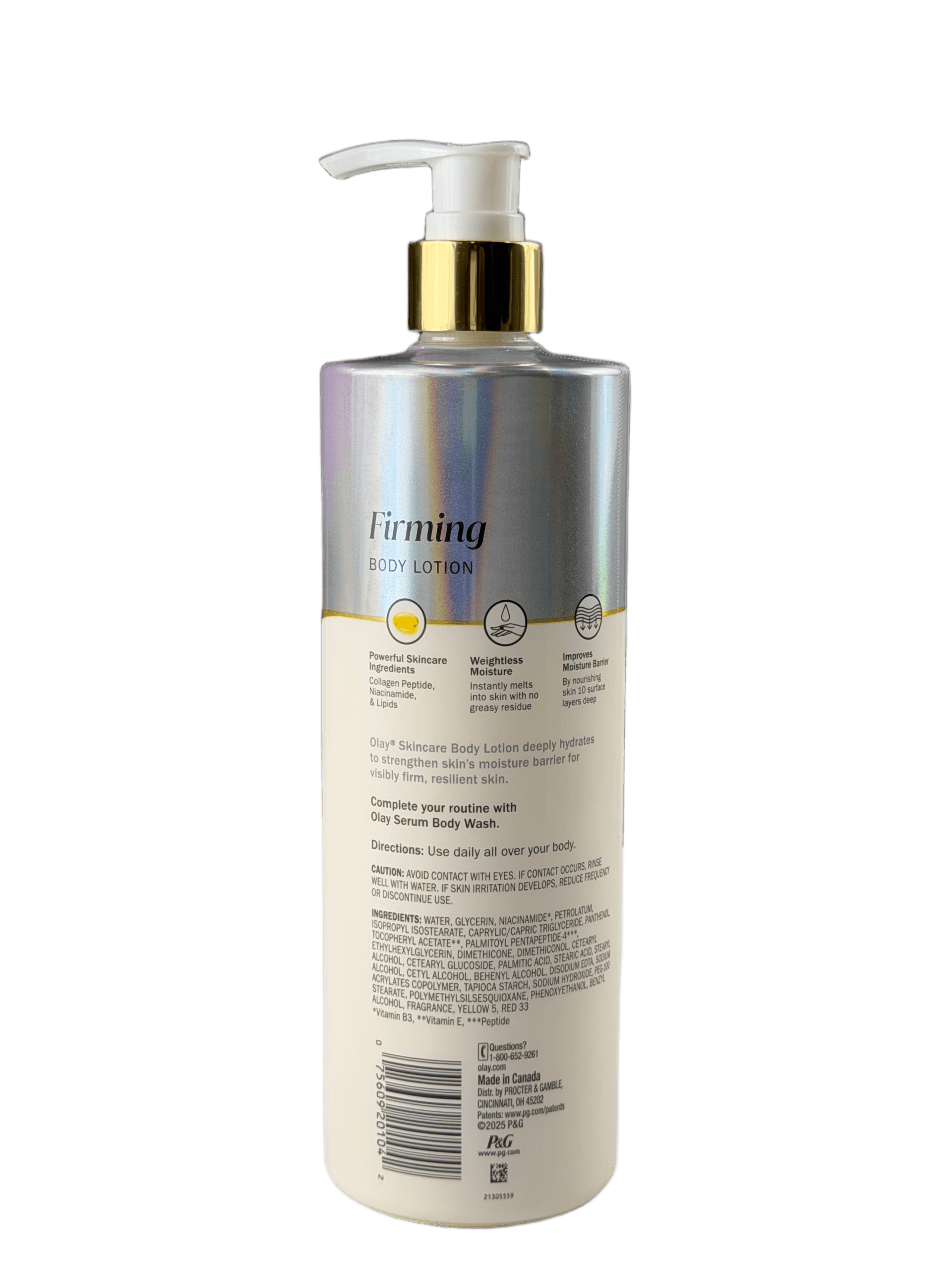 Lait Corporel Peptides de Collagène & Vitamine B3 - miniature 1