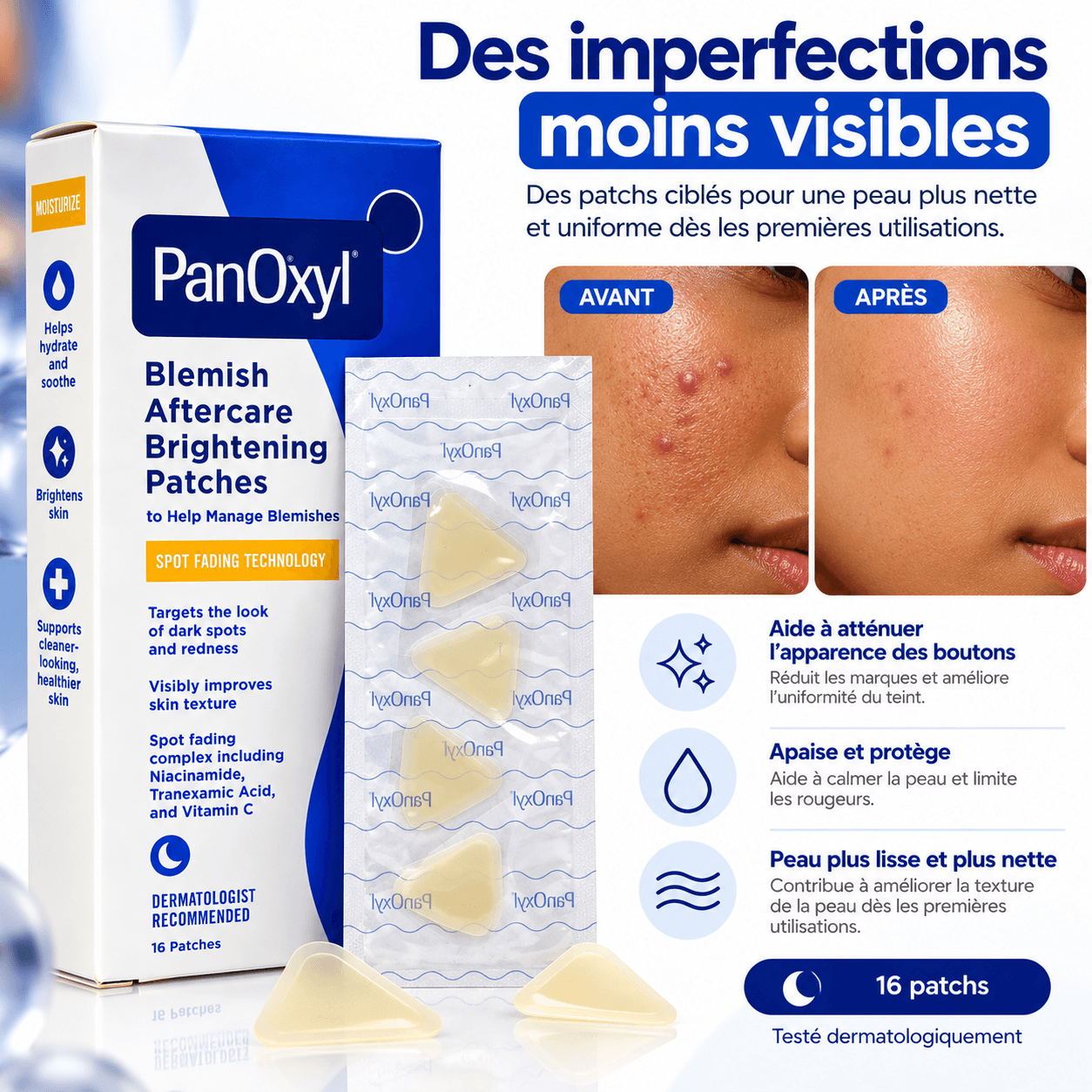 PANOXYL Blemish Aftercare Brightening Patches Éclaircissants Anti-taches d’Acné - miniature 3